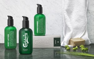 Biershampoo en bodylotion van Carlsberg